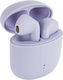 Setty STWS-119 Earbud Bluetooth Handsfree Earphones with Charging Case Lilac