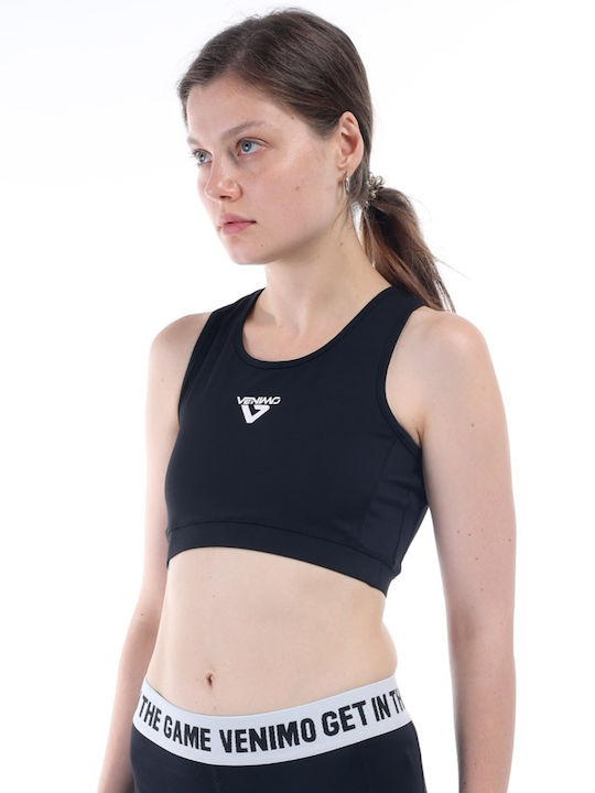 Venimo Femei Sutien sport Negru