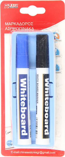 Tpster Whiteboard-Marker 2mm Mehrfarbig 2Stück