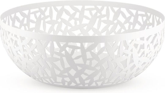 Alessi Cactus Obstschale Metallisch Weiß 29x29x10.8cm