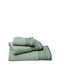 Anna Riska 3pc Bath Towel Set Nefeli 432128 30x50cm. Mint Weight 600gr/m²