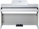 Klavier Electric Stage Piano NAKA03KL00003 with 88 Weighted Keys and Silent Mode and Built-in Speakers White