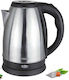 Primo Kettle 1.8lt 1800W Silver