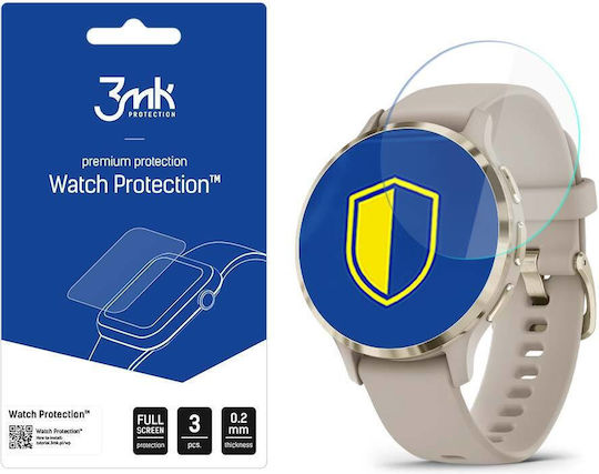 3MK Watch Protection V Arc+ Screen Protector for the Garmin Venu 3pcs