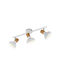 Trio Lighting Triple Spot with Socket E14 in White Color