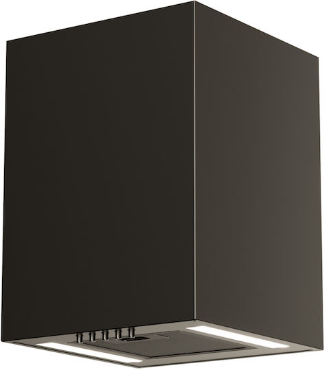 Maan Ponza Mini WPB 430 Chimney Vent Hood 30cm Black