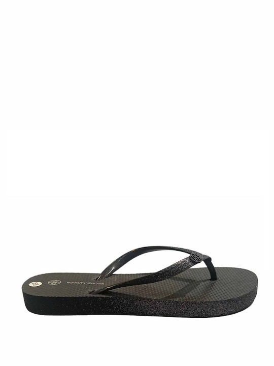 Ocean Addict Women's Flip Flops Black