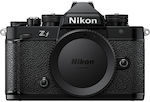 Nikon Mirrorless Φωτογραφική Μηχανή Z f Full Frame Body Black