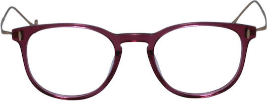 Eyepetizer Charles Metal Eyeglass Frame Purple
