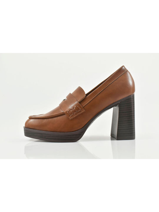 Envie Shoes Brown Heels
