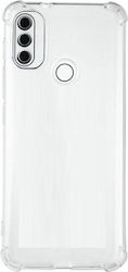 Slim Silicone Back Cover Transparent (Moto E20)