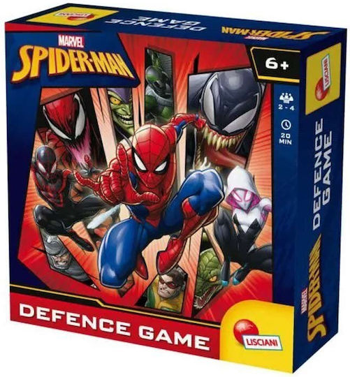 Επιτραπέζιο Παιχνίδι Spiderman Defence για 2-4 Παίκτες 6+ Ετών (EN) Real Fun Toys