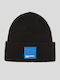 Beanie Unisex Beanie Knitted in Black color