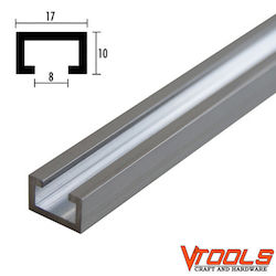 Vtools Προφίλ Αλουμινίου Ταινίας LED 120εκ.