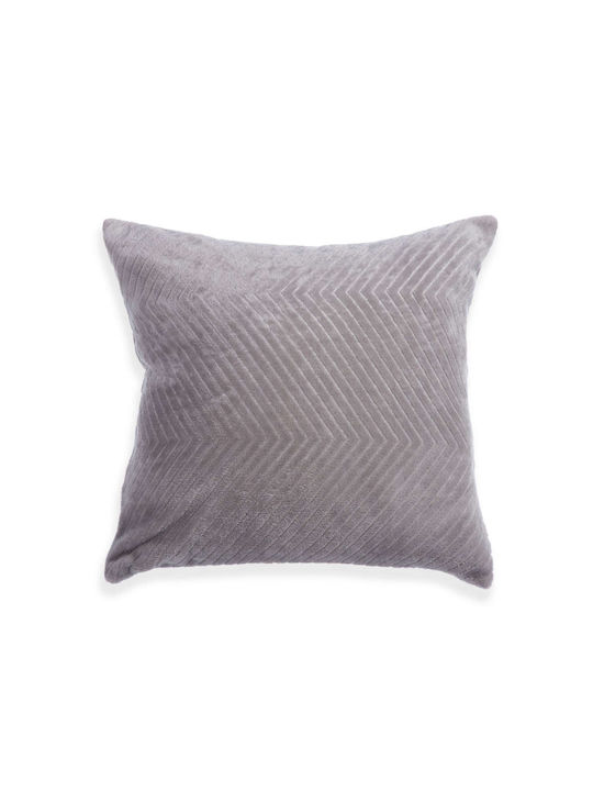 Nef-Nef Sofa Cushion Dakari Fleece Grey 45x45cm.