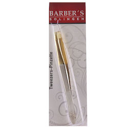 Barber's Solingen Eyebrow Tweezers with Straight Tip Barber's Solingen Eyebrow Tweezers with Straight Tip