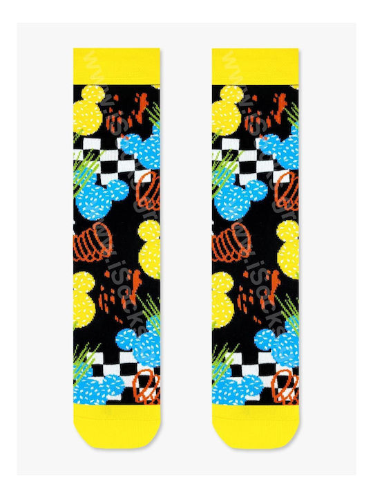 Disney Mickey Mouse Patterned Socks Black