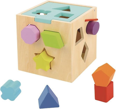 Tooky Toys Shape Sorting Toy Σφηνωματα made of Wood