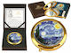 Hanipol Makeup Mirror Purse 11x11cm Gold