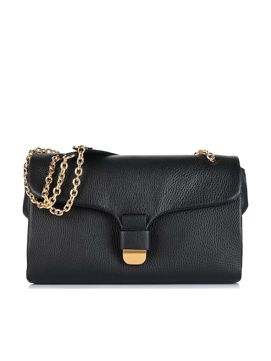 Leather Women's Bag Crossbody Black