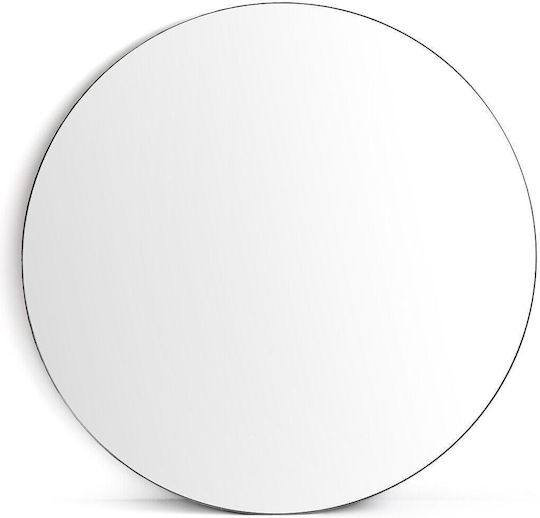 La Redoute Interieurs Oglindă de Perete cu Negru Ramă din Metalic Diametru 40cm 1buc