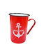Mug Enamel Red