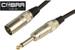 Cobra XLR male - XLR male 6m CL021-06