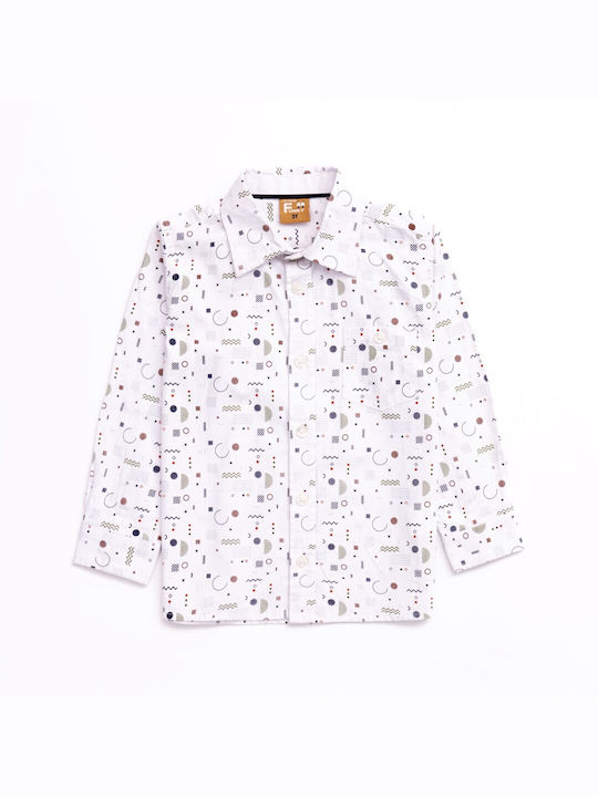 Funky Kids Shirt White