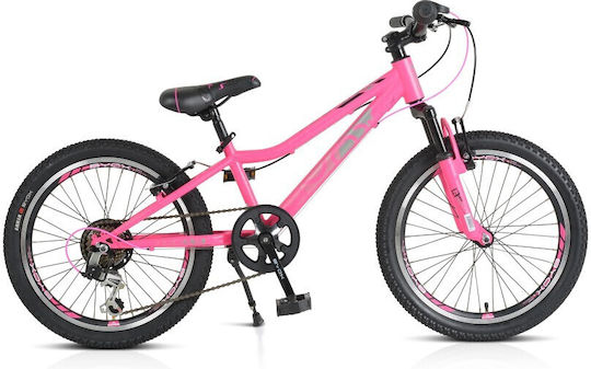 Byox Tucana 20" Παιδικό Mountain Bike 6 Ταχυτήτων Ροζ
