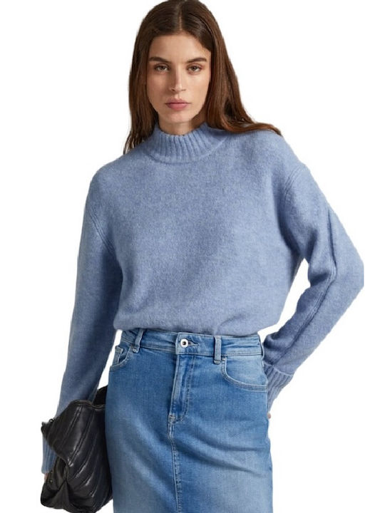 Pepe Jeans Women's Long Sleeve Pullover Blue