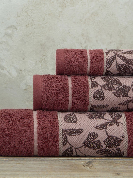 Burgundy decorative sales hand towels