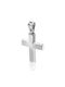 Chrilia White Gold Cross 14K