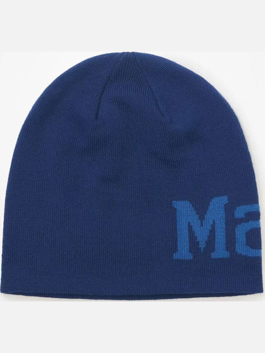 Beanie Unisex Beanie Knitted in Blue color