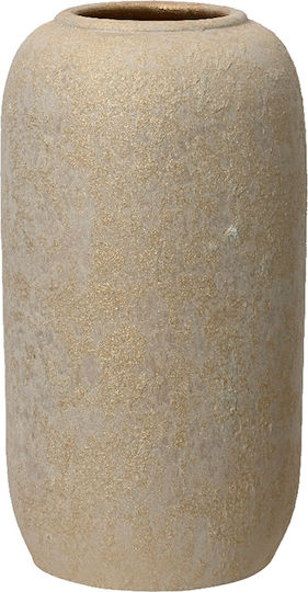 Kaemingk Διακοσμητικό Βάζο Κεραμικό Χρυσό Φ30xΥ30cm