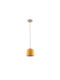 La Redoute Interieurs Pendant Light Yellow 15x15x119cm