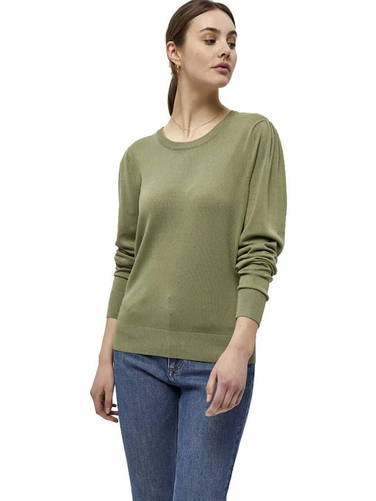 Peppercorn Women's Long Sleeve Pullover Green