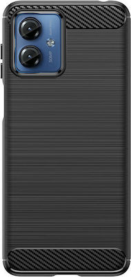 Hurtel Back Cover Silicone Durable Black (Motorola G14)