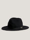 Tommy Hilfiger Pălărie Pentru Femei Din Lână Fedora Negru
