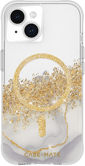 Case-Mate Karat Back Cover Πλαστικό Χρυσό (iPhone 15)