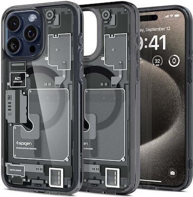 Spigen Ultra Hybrid MagFit Back Cover Σιλικόνης / Πλαστικό 2mm Zero One (iPhone 15 Pro Max)
