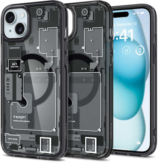 Spigen Ultra Hybrid MagFit Back Cover Πλαστικό 2mm Zero One (iPhone 15)