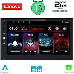 Lenovo Sistem Audio Auto 2DIN (Bluetooth/USB/WiFi/GPS) cu Ecran Tactil 6.8"