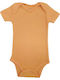 Mother Nest Body pentru Bebeluși Mâneca scurta Orange