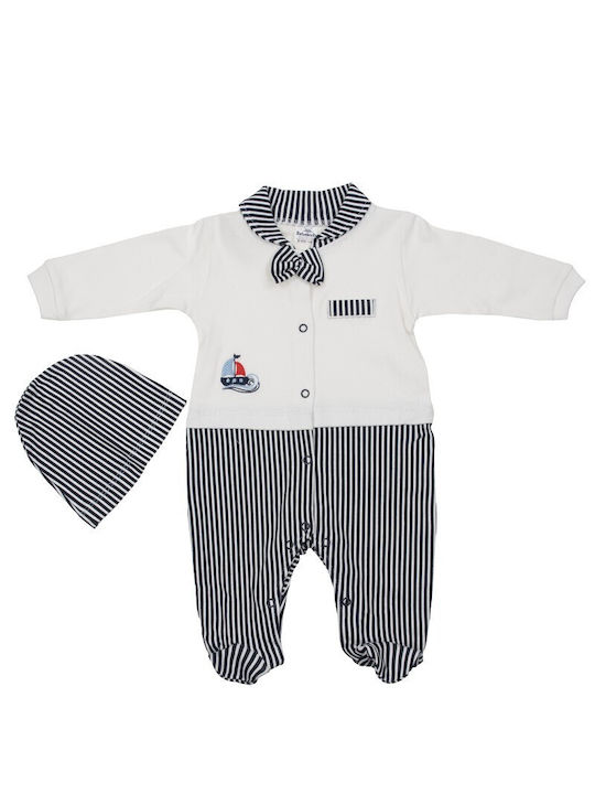 Bebelinna Baby Bodysuit Set Ecru