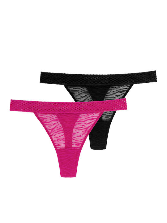 Dorina Women's Lace Slip Pink 2Pack