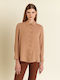 Forel Women's Long Sleeve Shirt Beige