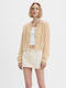 Women's Knitted Cardigan Beige