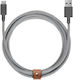 Native Union Belt USB 2.0 Cable USB-C male - USB-A 3m BELT-AC-ZEB-3-NP