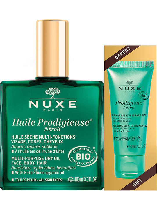Nuxe Huile Prodigieuse Hautpflegeset für Reinigung Körperreinigung 2Stück