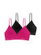 Dorina Bralette Σουτιέν Ροζ 2Pack